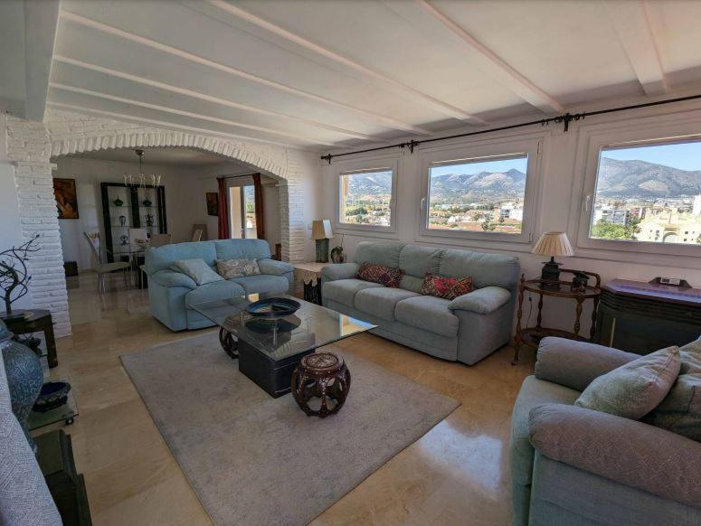 Sea View Penthouse Apartman Fuengirola Kültér fotó